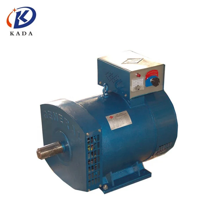 KADA 5kw generator without engine carbon brush generator 5 kva 3 phase alternator