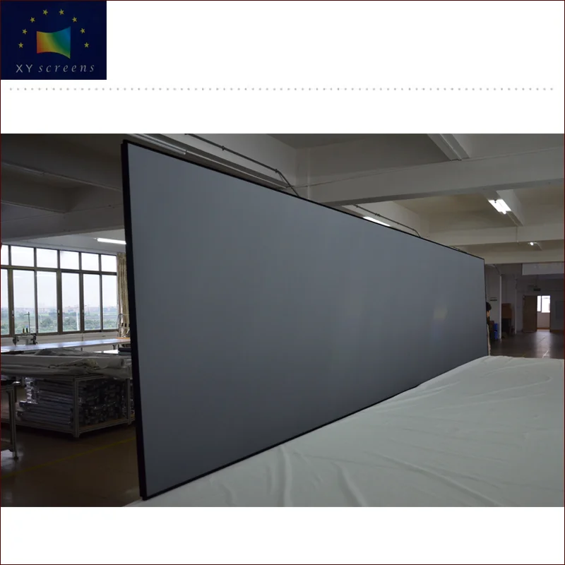 
80inch XYScreen Ultra Short Throw Home Theater ALR PET Crystal Projection Screen 