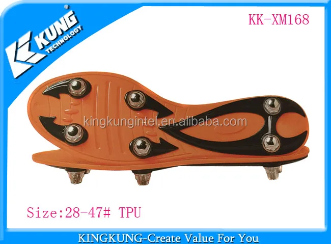 Stylish football shoe sole made by TPU