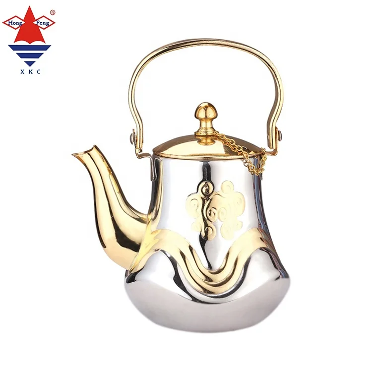 Hot Sale 1.1L 1.4L 1.6L Arabic Tea Pot TURKISH STYLE TEA POT coffee pot set