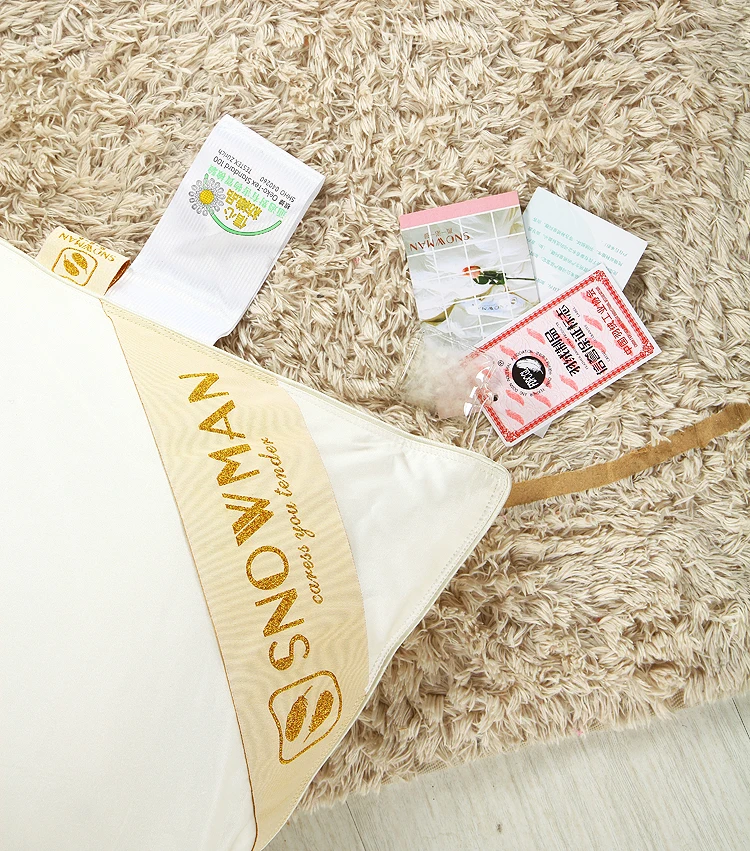 Quilted Coats Goose down Machine Washable Custom King Size Comforter Set Duck Goose Feather down Quilt Duvet