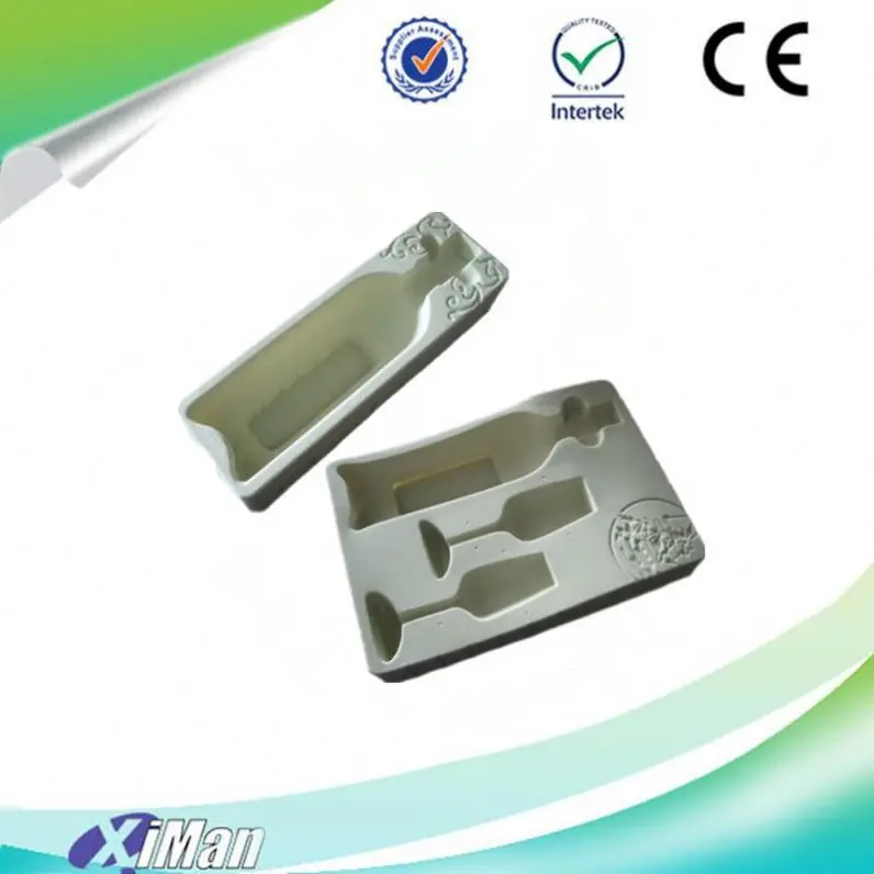 China Factory Price PVC Flocking Blister Tray Velvet Inner Blister Trays Packaging for Jewelry