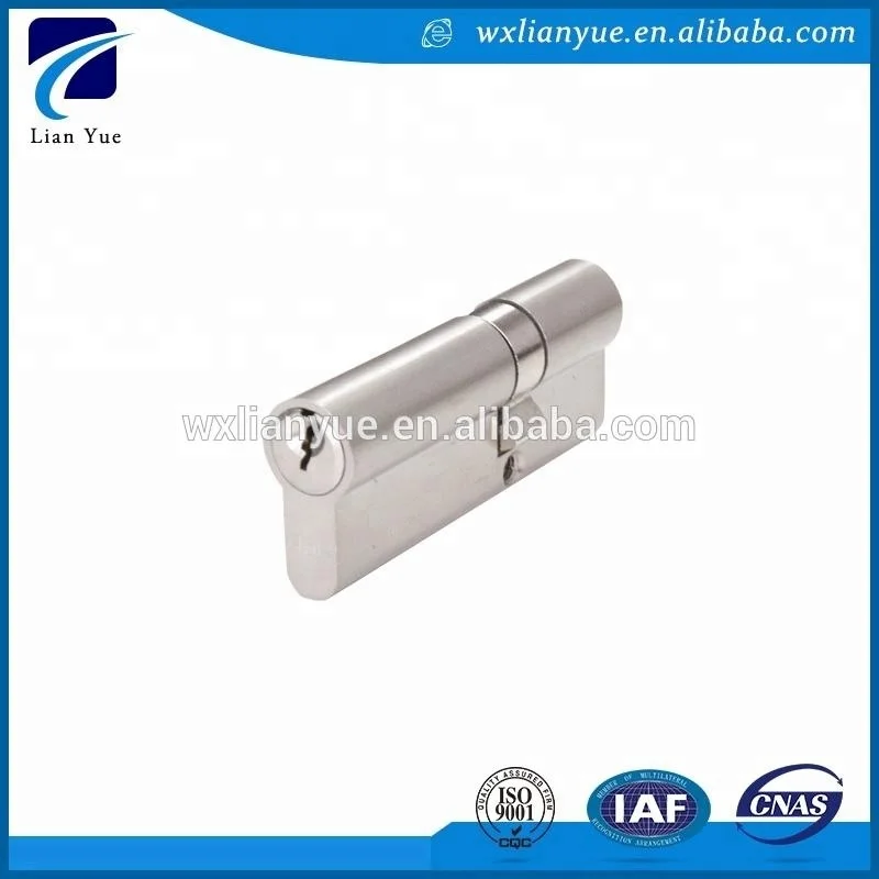 Top seller European profile double open brass cylinder mortise door lock cylinder