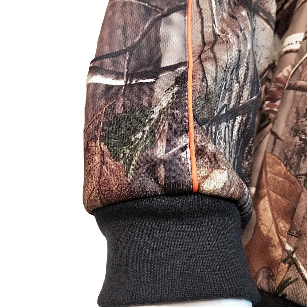 Topgear classic men branded windproof  bounded breathable outdoor wholesale camo waterproof hunting jacket hunting clothes