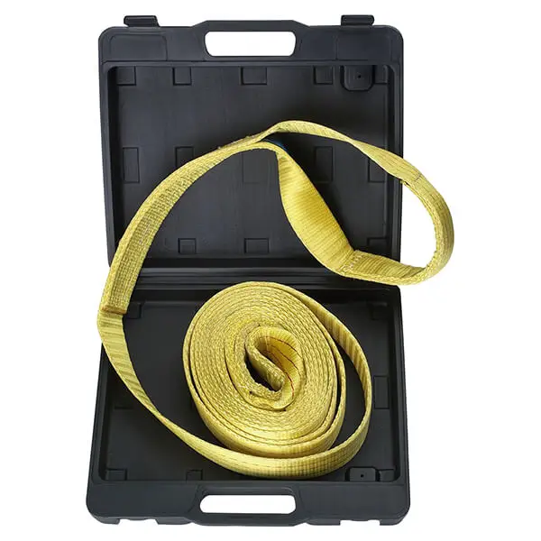 
2inch 50mm Soft Loop Polyester Webbing tie down strap for Motorcycle Soft Belt Car Motorbike Loops 