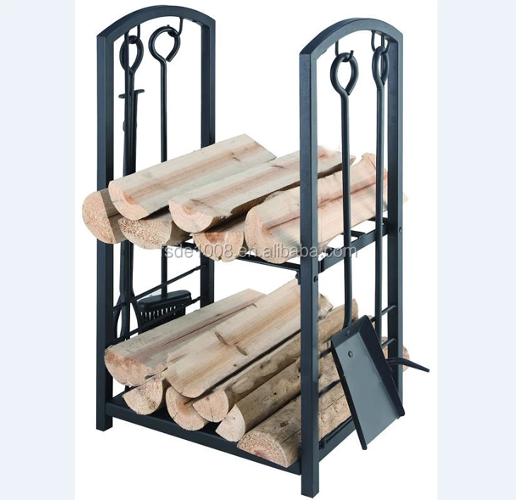 
Fireplace Log Rack/ log holder/ Fire Tool set 