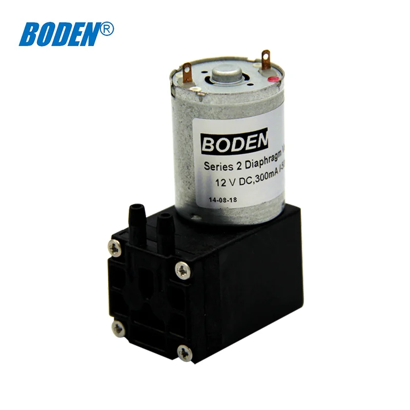 Diaphragm operated electronic vacuum electric low pressure air pump