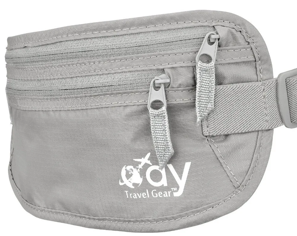 Travel Wallet Undercover, RFID Sleeve, Money Belt Secure Hidden Waist Pack