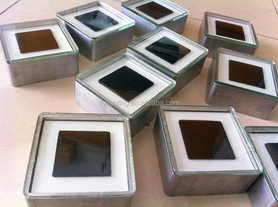 IP67 Outdoor Landscape Lighting Decorative Square Led Inground Paver Stone Lights