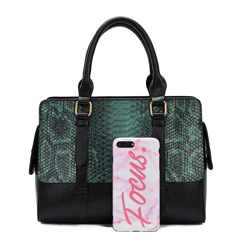 sling shoulder custom logo shoulder crocodile pattern snakeskin wholesale spain leather tote bags