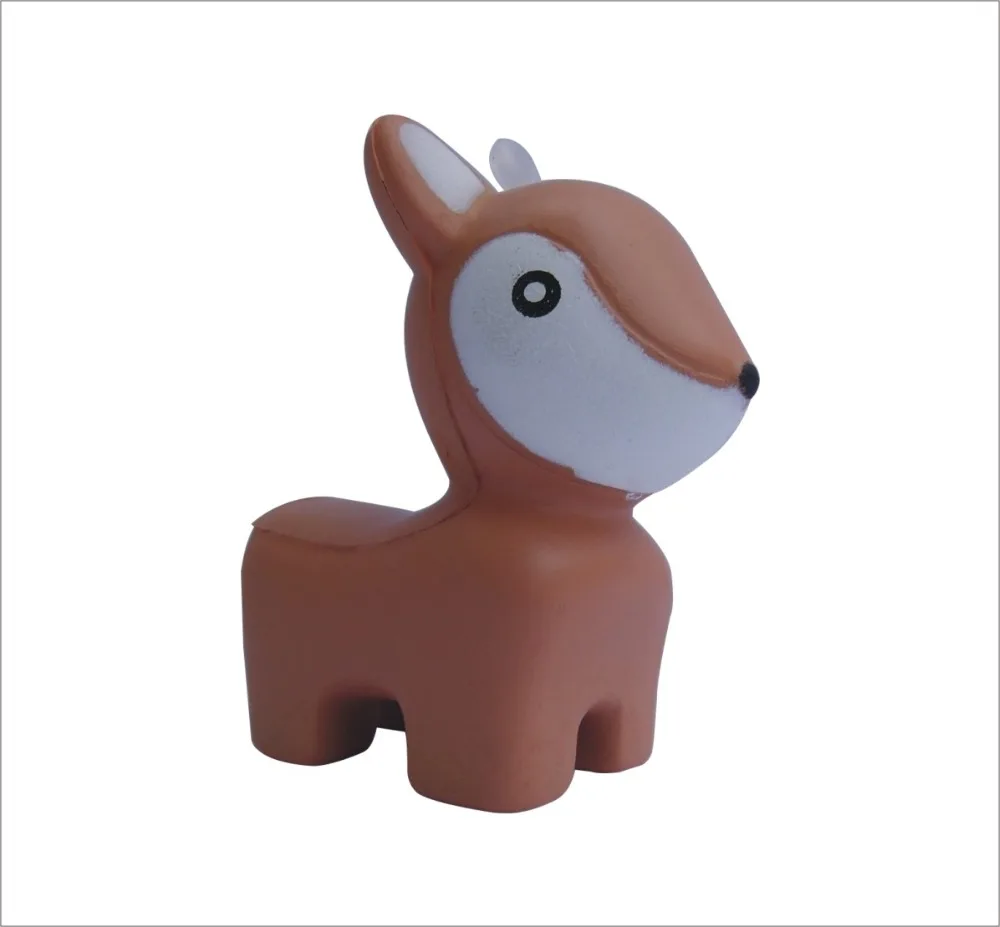 Фигурка животного игрушки Мультфильм Символов пластиковые ПУ Образовательные 3D игрушки