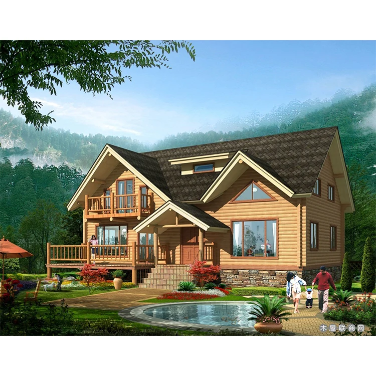 prefabricated wooden house malaysia prefab 2 room villa kit house