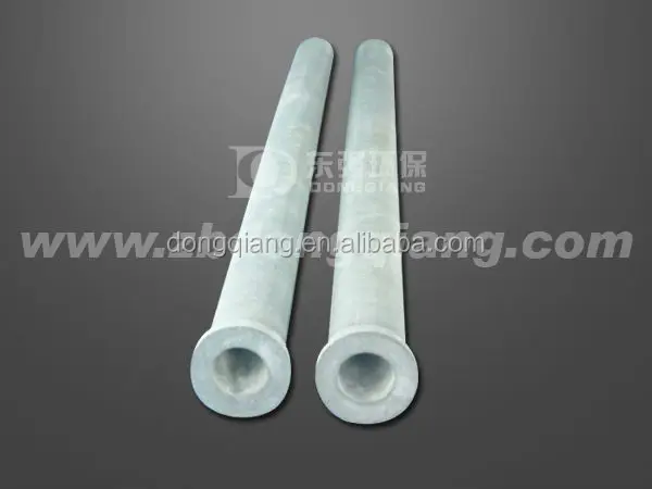 flanged candle gas filtration element