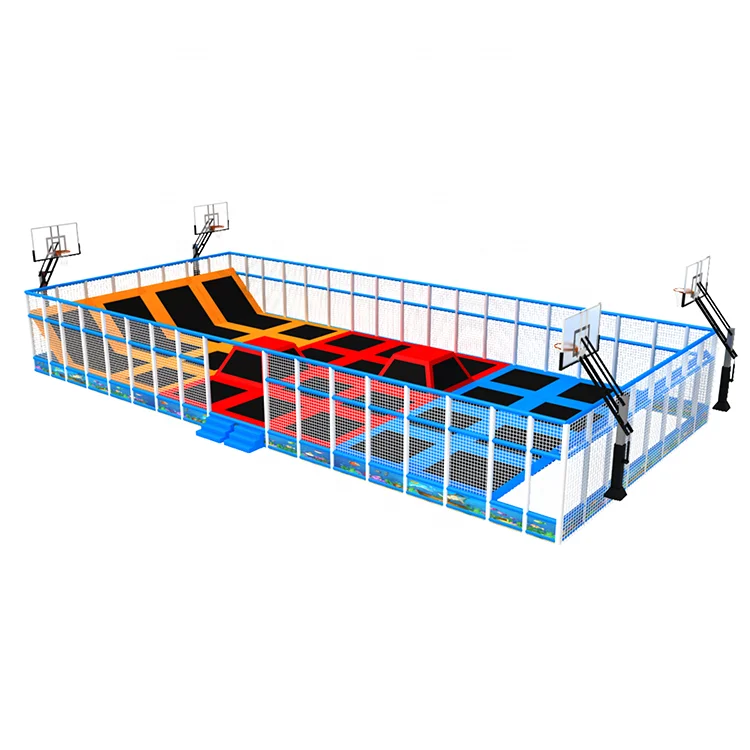Hot Sale China Amusement Wholesale Adult Indoor Trampoline Park