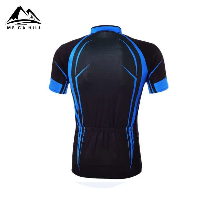 elastic hem short sleeve accept custom cycling jersey China oem clothing uniformes de ciclismo