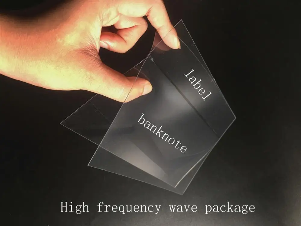 bank note rating bag use  collect /collection money bag /PET Clear Bags