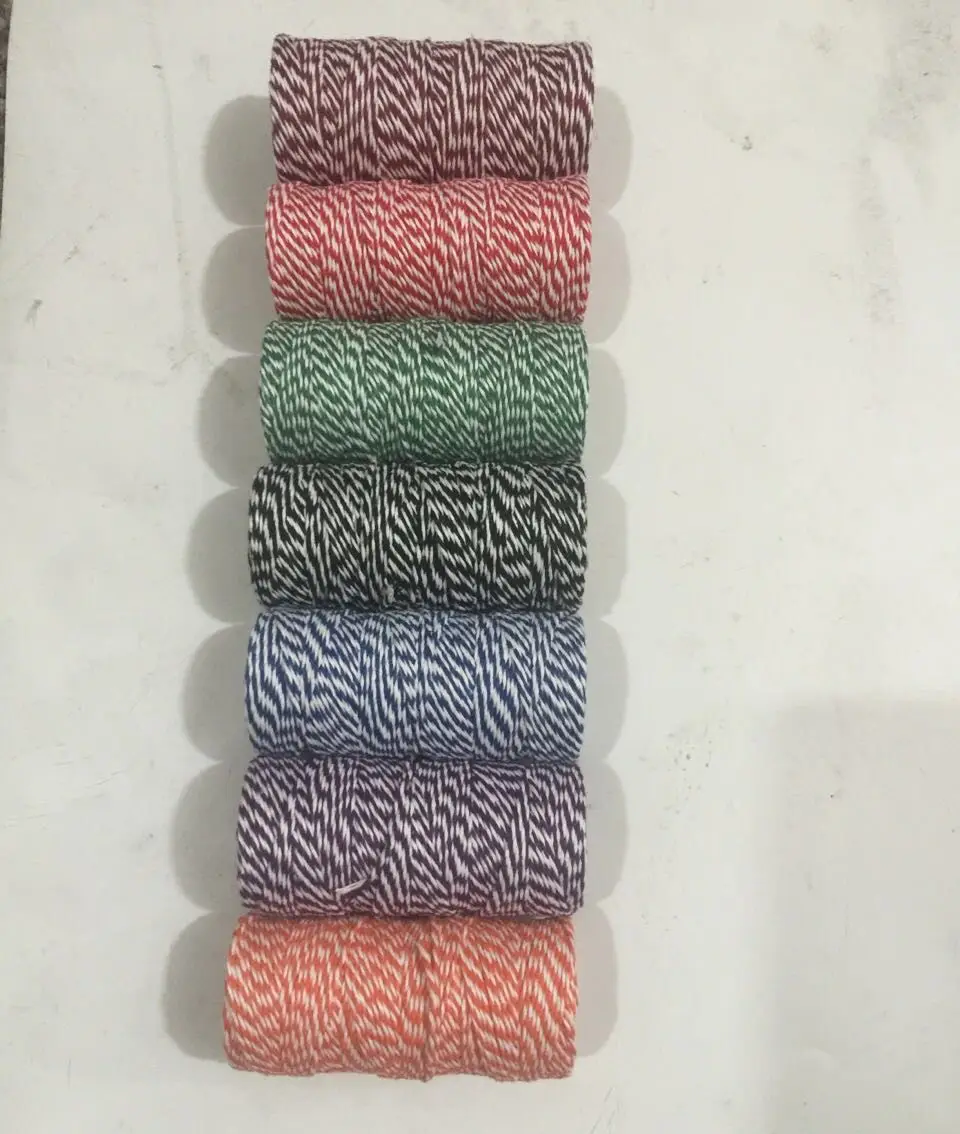 thick cotton twine/string twine/twisted cotton rope
