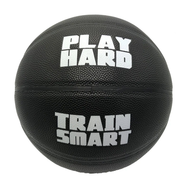 customized heavy inside and outside basketball pu leather size 29.5 1500g overweight training black balls for sales