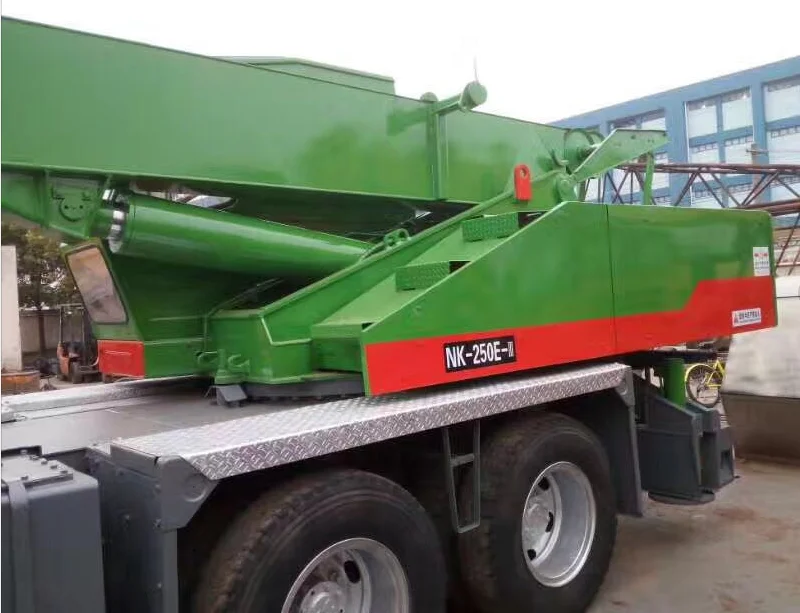 
Used Condition and Truck Crane Feature Kato NK250E-II 