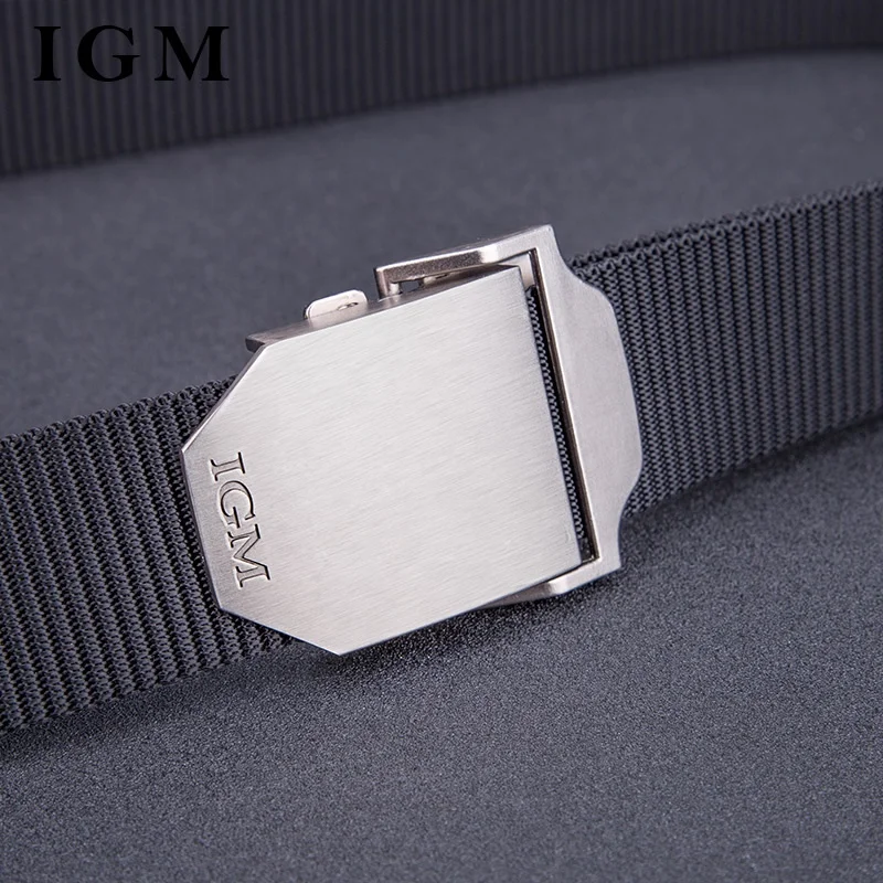 China Manufacturer Man Strap Military Automatic Buckle Canvas Belt