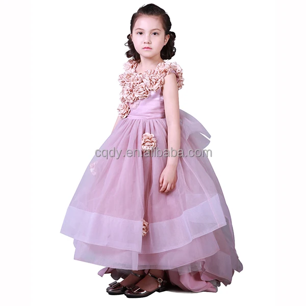 Flower Girl Dresses for Wedding Fluffy Lovely Kids Girl Ball Gown Party Communion Pageant Dress