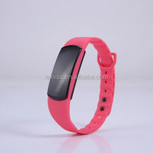 2016 сертификат CE bluetooth браслет фитнес tracker активность диапазона bluetooth 4.0 шагомер с app