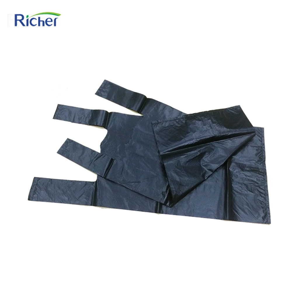 various size with logo printed clear plastic shopping bag for department store