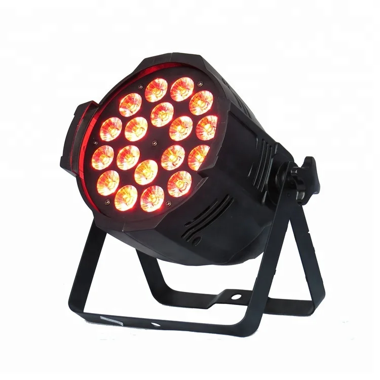 Stage light 18*18W RGBWAUV 6in1 Indoor Par Can LED par light
