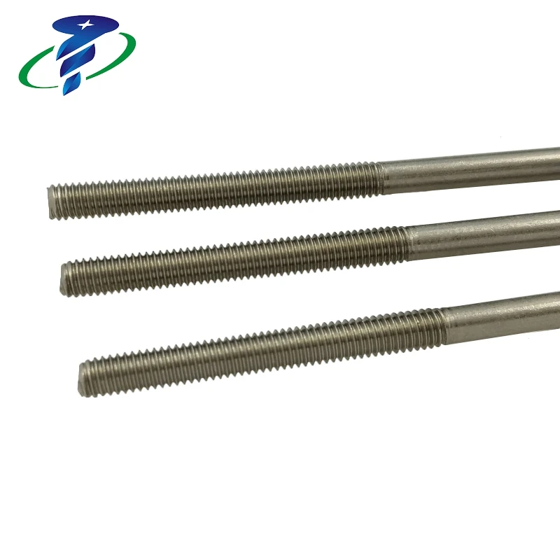 Factory Price Stainless Steel Rod Double Threaded Screw