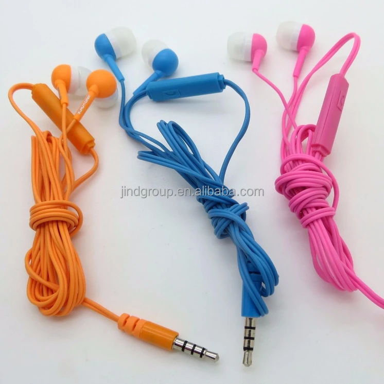 Top Seller 100% QC check Model:JIND-001-MIC earbud earphone headset headphone