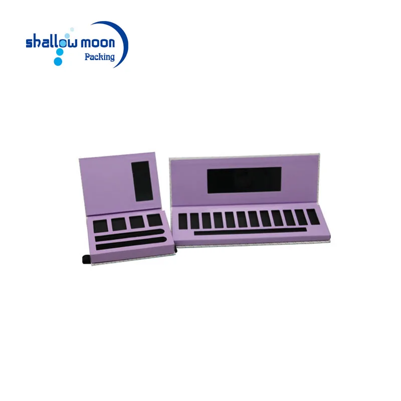 
Wholesale Luxury empty custom logo makeup palette/Paper box palete for makeup packaging/Cardboard eyeshadow 