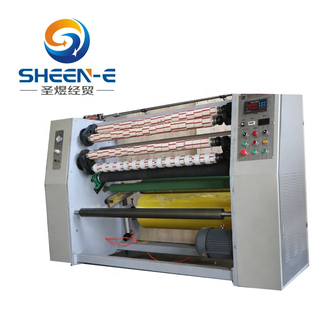 
SY1300 thermal transfer ribbon adhesive slitting machine bopp tape slitting machine 