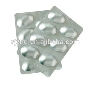 pharmaceutical packaging material aluminum foil printed 20/25/30micron medicine blister pack
