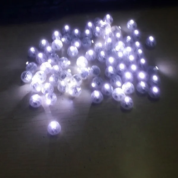 white Flashing1cm mini LED mini led balloon light lamp for party decoration