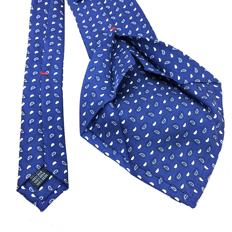 
Create Your Own Brand Men Necktie Silk Screening Seven Fold Tie 