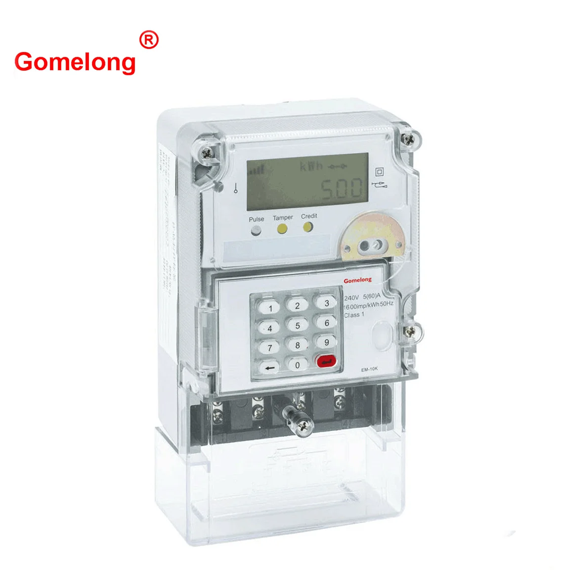 DDSY5558 STS Предоплаты Цифровой счетчик электроэнергии