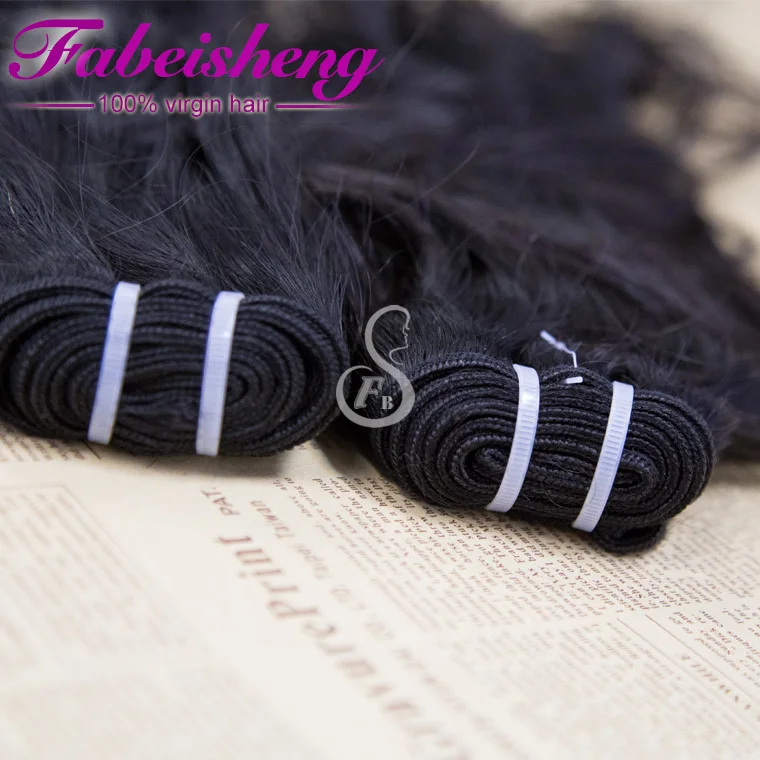 2021top selling products  Fabeisheng 3pcs/lot natural wave hair extensions, 100% real brazilian virgin hair