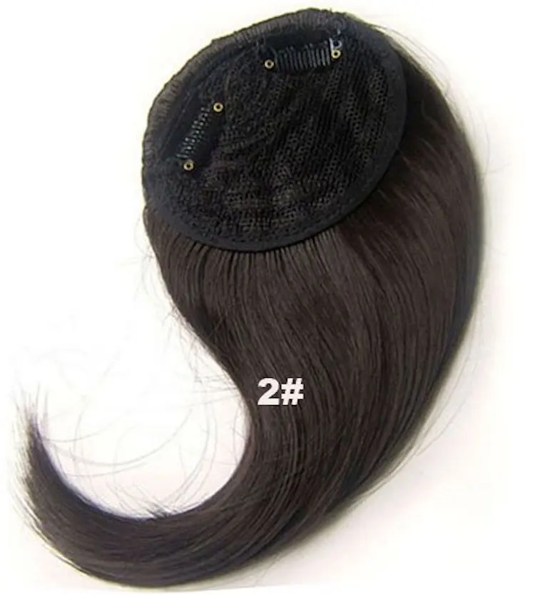 Фронтальные волосы челка естественный вид синтетические волосы челка