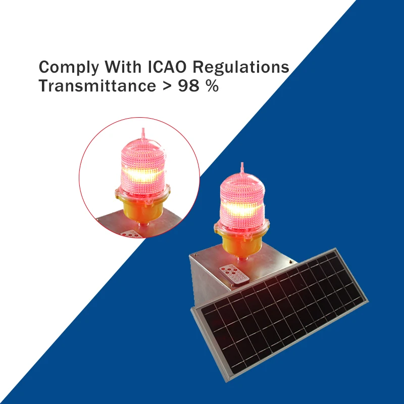 AFS-OL10X airport flashing light solar LED lighting