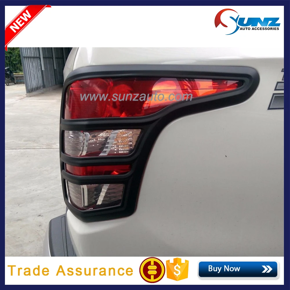 YCSUNZ Tail Light Cover For Mitsubishi Triton L200 2015 2016 2017 ABS Matte Black Rear Light Cover