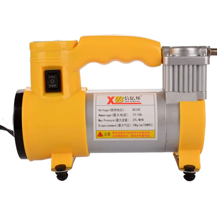 Portable Air Compressor DC12V Car Tyre Inflator Heavy Duty Pump Vehicle Tyre Tire Inflator With LED Light