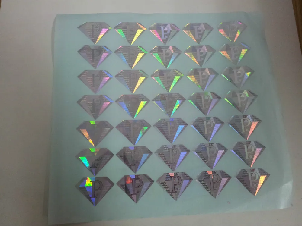 Hologram label\sticker 3D or 2D gold or silver