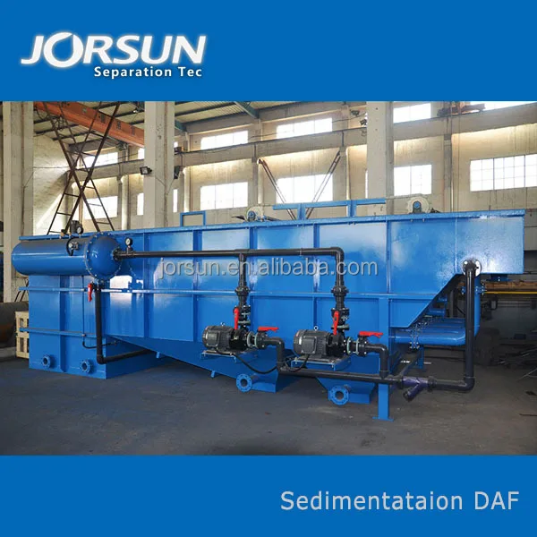 Hot Sale Dissolved Air Flotation Sewage Soild Liquid Separation DAF Price for Papermaking Wastewater System Treatment