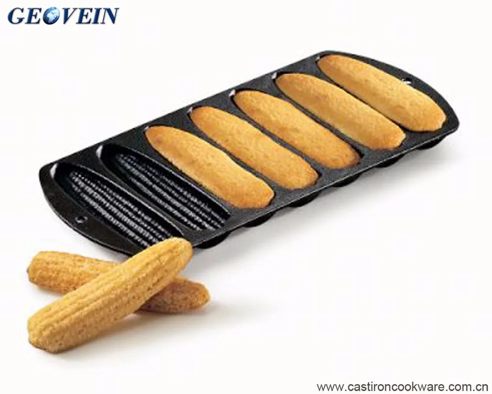 7 holes Egg Poacher Mini Muffin Corn Bread pan