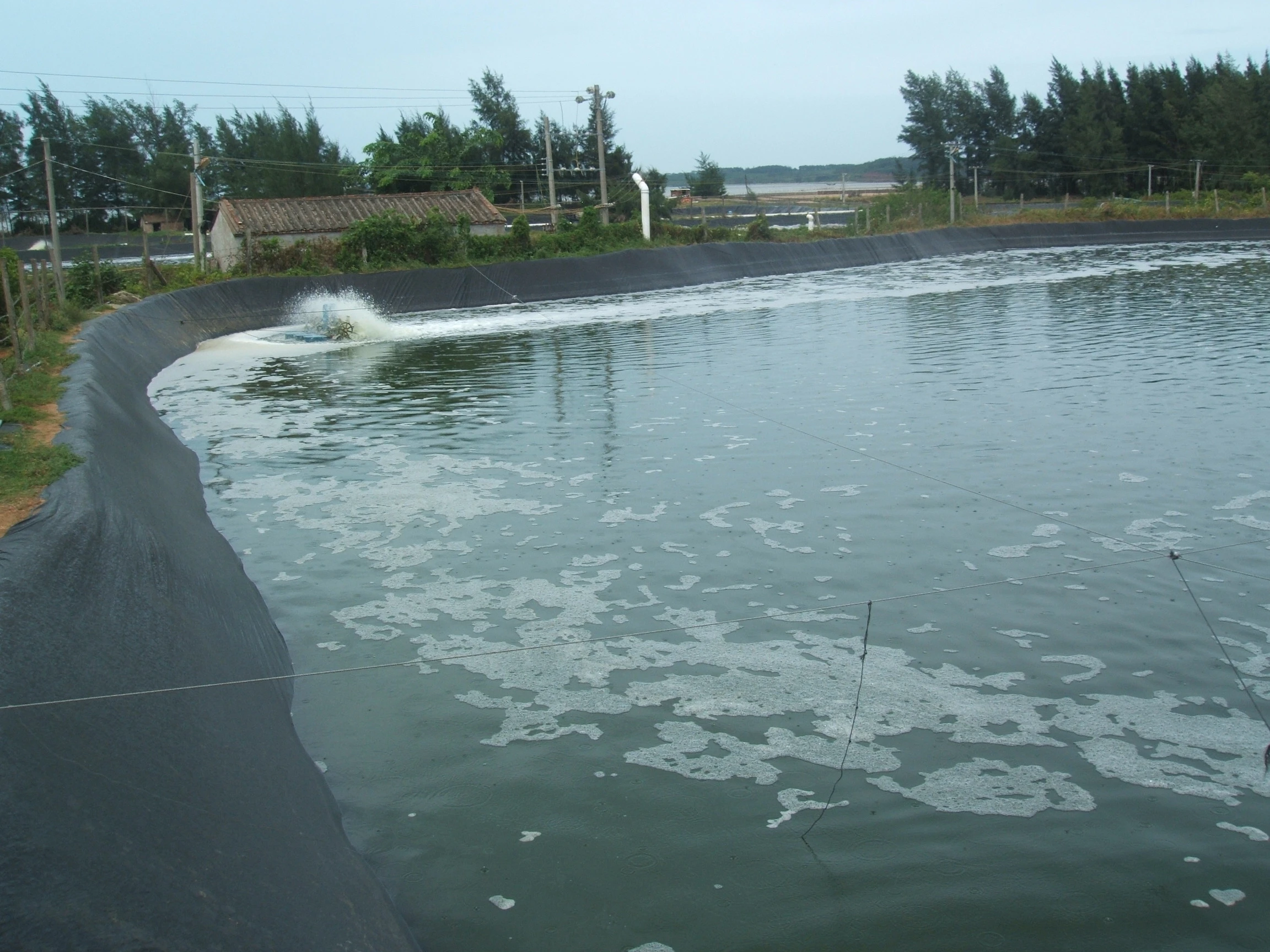 Геомембрана HDPE 1 50 мм/2 00 мм для