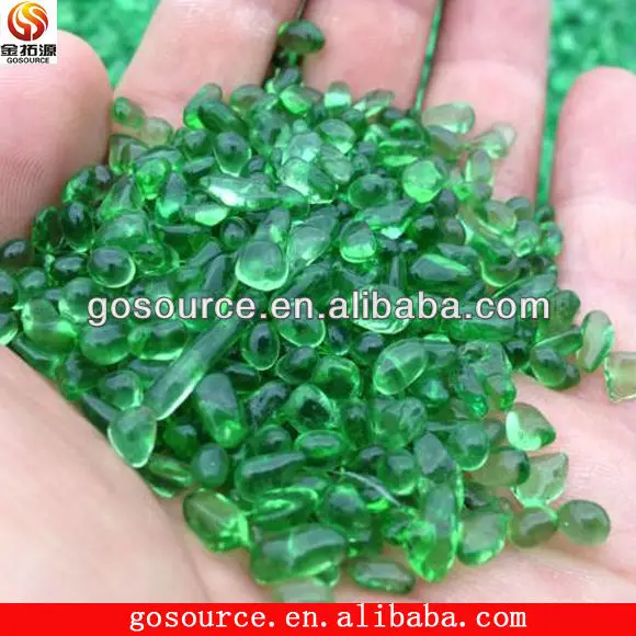 
decoration landscaping glass pebbles 