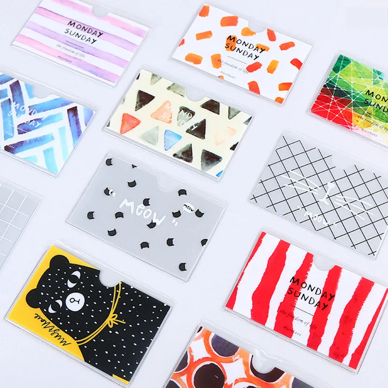 New High Quality And Hot Sales Clear Hard Plastic Id Credit Card Badge Holder