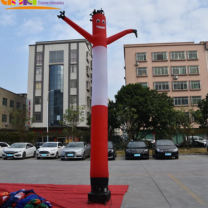 Cheerful inflatable advertising sky dancer balloon dancing air man for sale