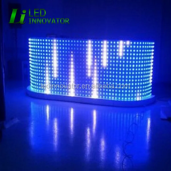 
dmx control rgb cabina dj led 