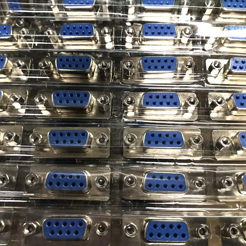 DB9 женский печатного монтажа разъем питания Серийный 9 Pin гнездовой RS232